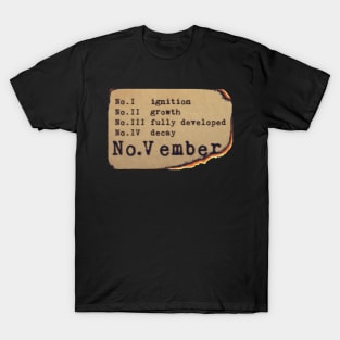 No.V ember T-Shirt